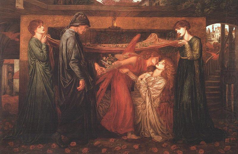 Dante's Dream at the Time of the Death of Beatrice, Dante Gabriel Rossetti